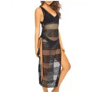 PQ Swim - Joy Lace Cover Up - Midnight - Size: XS/S
